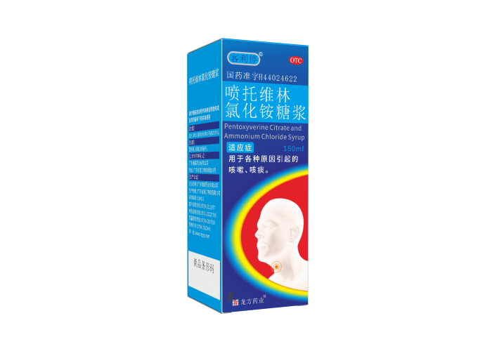 客利停®喷托维林 氯化铵糖浆